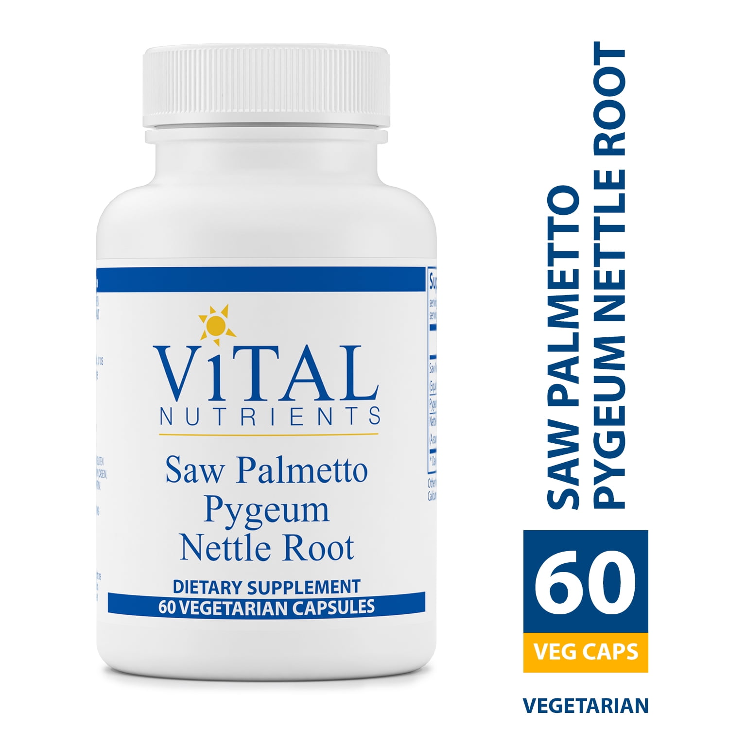 Vital Nutrients - Saw Palmetto / Pygeum / Nettle Root - 60 Capsules