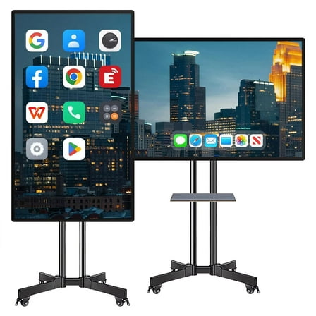 BELNET 49inch Smart Board 4K UHD Android 12, Wireless Presentation for Education/Corporate​ (Wall-Mounte)