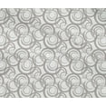 thumbnail image 4 of oneOone Cotton Flex Dusty Gray Fabric Circles Geometric Dress Material Fabric Print Fabric By The Yard 40 Inch Wide, 4 of 4