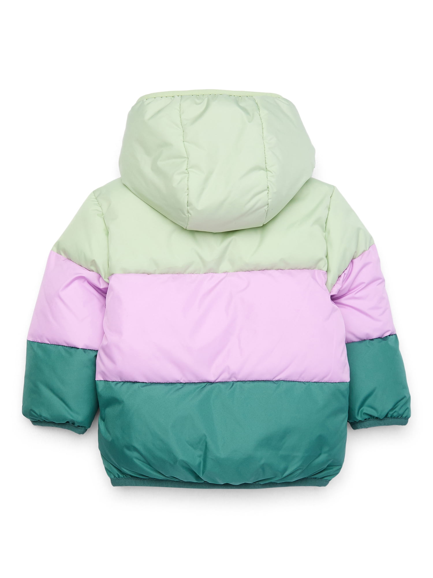 Swiss Tech Puffer Jacket - Water Repellent & Cozy Sherpa Lining