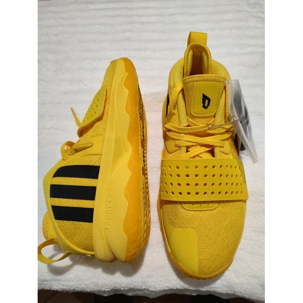 Ad-id-as Dame 8 EXTPLY Alabama State Hornets Yellow IE3406 Men's Size 7