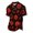 Red, variant on JULMCOMO Halloween Polo Shirts for Men Cat Ghost Pumpkin Print Collared Short Sleeve Casual Loose Comfy Golf Shirts Holiday Party Graphic Tees Deep Red L