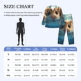 thumbnail image 4 of Fotbe Cute Swimming Guinea Pig Pijama de Hombre con Estampado de Manga Larga, Conjunto de 2 Piezas, Ropa de Dormir Suave y Cómoda con Bolsillos-Large, 4 of 7