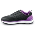 thumbnail image 3 of SR Max  Wake, Women's, Black/Purple, Athletic Style, MaxTRAX Slip Resistant, Soft Toe Work Shoe. (9.0 M), 3 of 5