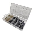 thumbnail image 4 of 170Pcs Assortment Metal Clip Nut Screw 3/4/5/6mm Fasteners for, 4 of 7