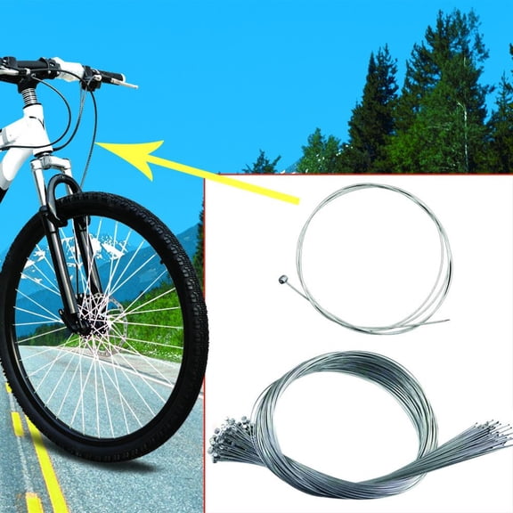 Universal Bike Brake Cable Core, Durable Inner Wire Replacement For MTB And Road Bikes