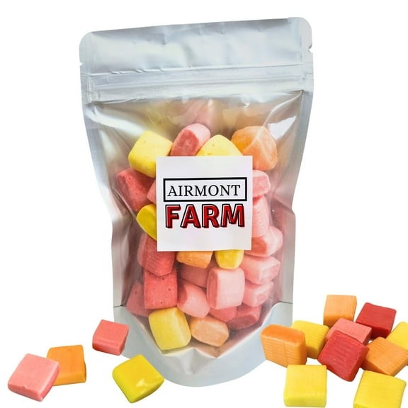 Freeze-Dried Fruit Burst Candy 6oz - Ships In Box - Deliciously Crunchy, Intense Flavor, Lightweight Snack - Resealable Bag