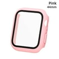 thumbnail image 1 of Tempered Glass Smart Watch Full Coverage High Definition For Apple Watch Shell For Iwatch Bumper Case Protector Case Watch Case PINK 44MM-SERISE 456, 1 of 8