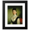 thumbnail image 2 of George Peter Alexander Healy 20x23 Black Modern Framed Museum Art Print Titled - Mrs. Albert J. Myer (Catherine Walden) (1876), 2 of 5