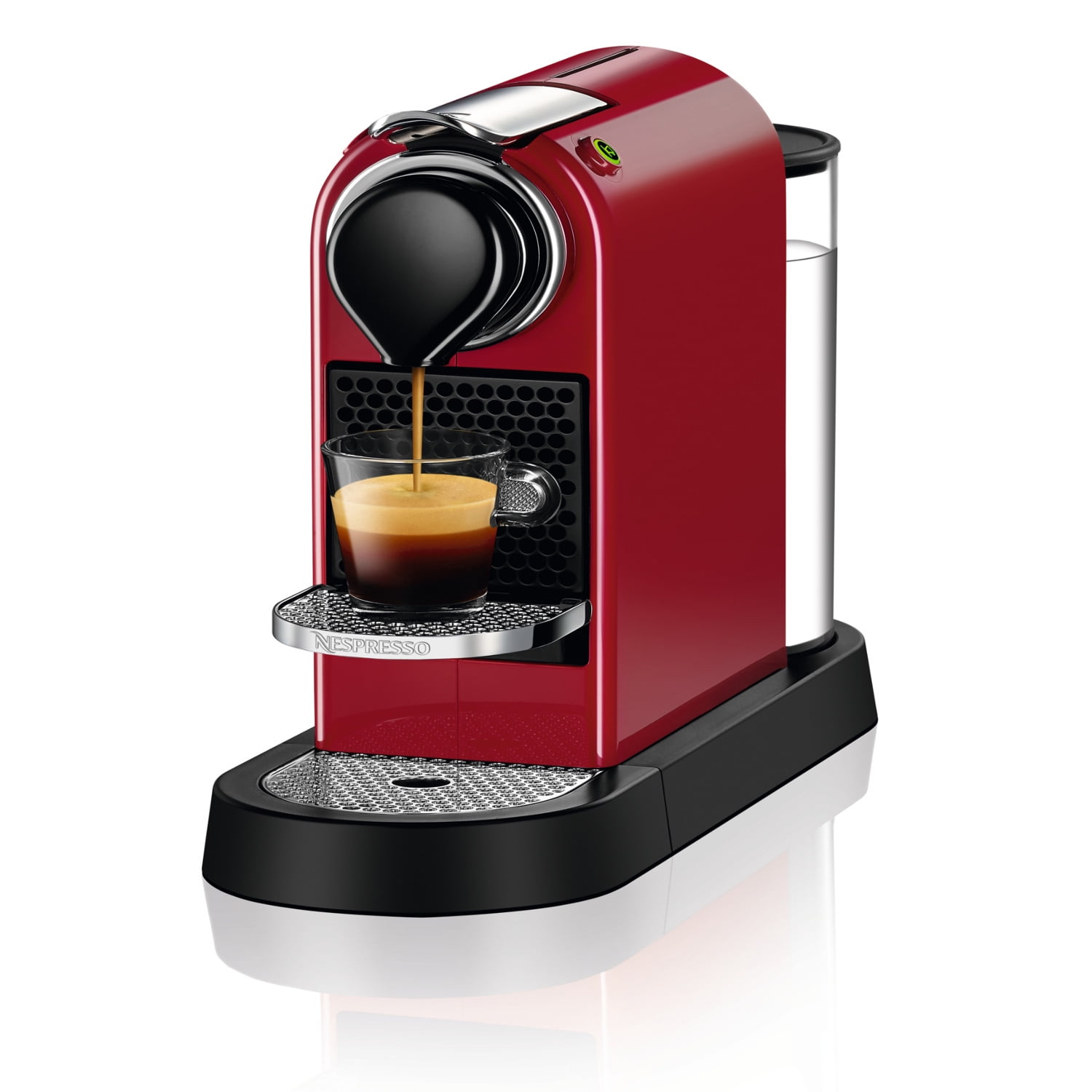 bille pakke teenagere Nespresso CitiZ C112 Cherry Red Single Serve Espresso Machine - Walmart.com