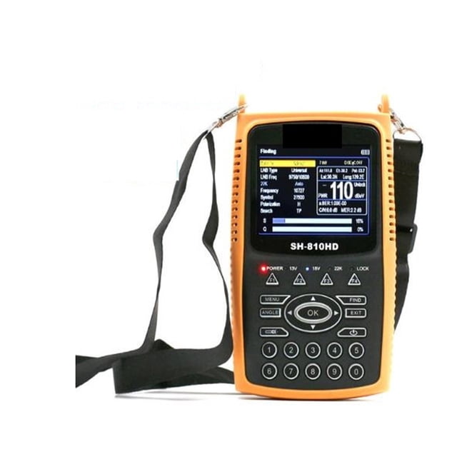 SH-810HD 3.5 Inch LCD Screen DVB-S2 DVB-T2 Combo Digital Signal Finder Support CCTV 8PSK 16APSK Satfinder Meter 810HD ,Easy to Use