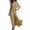 AA-Khaki802, variant on XIAONU One-Shoulder Maxi Dress for Women Slit Evening Spring-Fall Long Gown