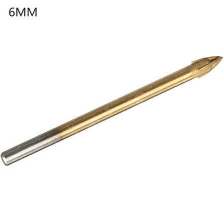 

SouthEle 6 8 10 12mm Tungsten Carbide Cross Spear Head Drill Bit for Tile Glass Ceramics