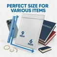 thumbnail image 6 of Bubble Mailers 6x9 inches, Pack of 25, Padded Shipping Envelopes, Lightweight, Durable, Tear-Resistant, 6 of 6
