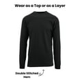 thumbnail image 4 of Men's Long Sleeve Slim Fit Crew Neck Tee (S-2XL), 4 of 6