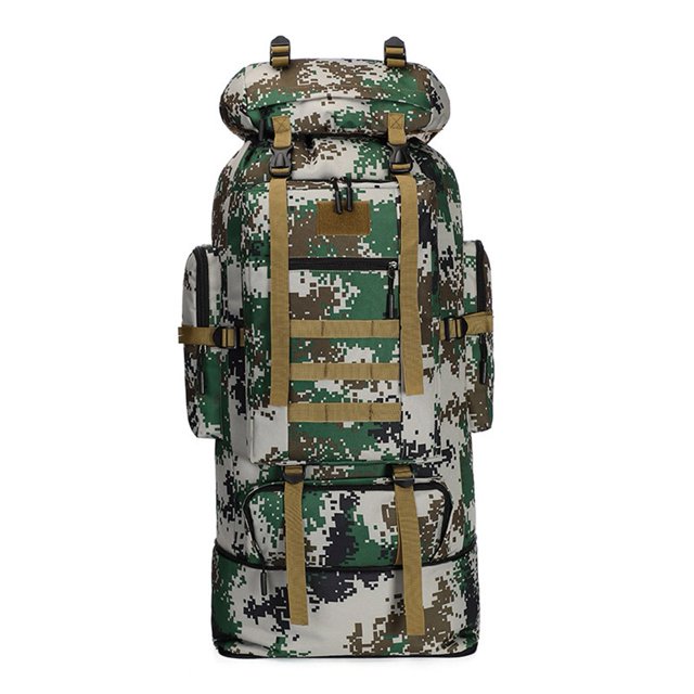Sac à Dos de Randonnée Extensible 100L Imperméable - Sac Tactique Léger