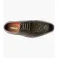 thumbnail image 7 of 25537 Stacy Adams Leather Shoes Gennaro Wintip Ostrich Print Olive Green, 7 of 7