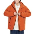 thumbnail image 5 of YueHuiYing Mens Lightweight Windbreaker Full Zip Casual Work Jacket Golf Business Fall Track Coat with Pockets, 5 of 6