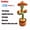 Maraca, variant on Musical Singing Dancing Toys 120 Songs Repeating Talking Record Speaking Sunflower Soft Plush Funny Creative Saxophone Kids Toy