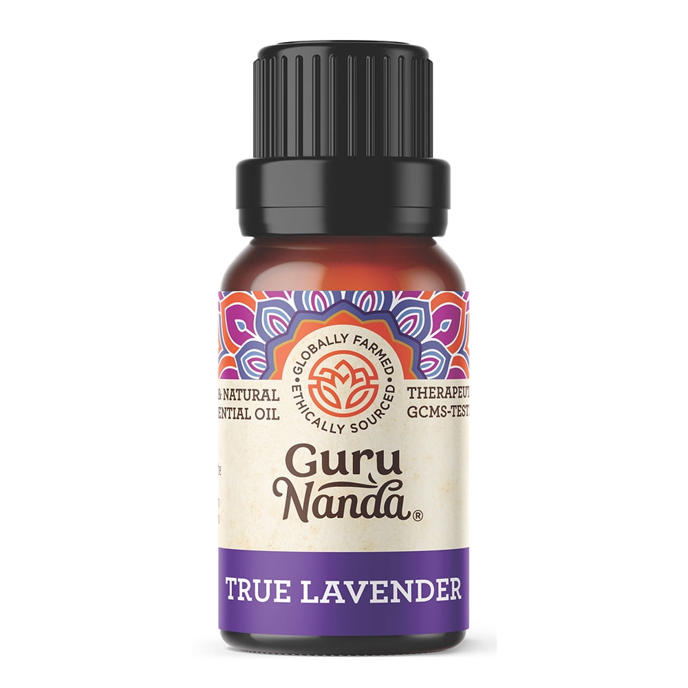 GuruNanda 100% Pure & Natural Lavender Essential Oil for Aromatherapy,15ml