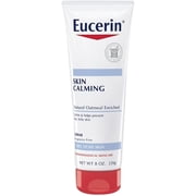 Eucerin Skin Calming Body Cream for Dry, Itchy Skin with Soothing Oatmeal, Fragrance Free, 8 oz