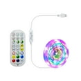 thumbnail image 5 of LED Strip Lights 197Inch 70LED, Color Changing Lights Strip for Bedroom, Desk, Indoor, Room Bedroom, Girl Boy Birthday Gifts RGB Decor with Remote and 24V Power Supply, 5 of 8