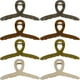thumbnail image 5 of Decorative Hair Clip Claw Clips for Girls Women Hair Accessories Strong Grip Assorted Color 8Pcs, 5 of 5