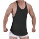 thumbnail image 1 of pstuiky Camisetas sin mangas para hombre, Camiseta deportiva transpirable de color sólido sin mangas para hombre Chaleco de hombre xxl, 1 of 8