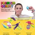 thumbnail image 3 of UpBrands 48 Easter Egg Fillers Zipper Bracelets - Party Favors for Kids Bulk Set, Kit for Birthday, Goodie Bags & Pinata Filler, Easter Basket Stuffers, Fidget Toys, Sensory Friendship Jewelry, 3 of 12
