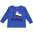 thumbnail image 3 of Inktastic Roller Skate Lover Girls Long Sleeve Toddler T-Shirt, 3 of 5