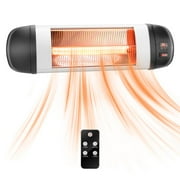 Winado Portable Electric Patio Heater Outdoor Wall-Mounted Heater
