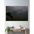 thumbnail image 2 of Weather Photography - Dark Sky Poster Wall Art, Modern Wall Decor, 16x24 UNFRAMED, 2 of 2