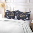 thumbnail image 5 of Space Astronaut Pillowcase King Size, Super Soft Pillow Shams Covers, Plush Cozy Pillow Cases with Zipper, 20" X 40"（199） Home Decor Gifts, 5 of 6