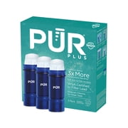 (4 pack) PUR PLUS Replacement Water Filters with Lead Reduction, 3 Pack, PPF951K3