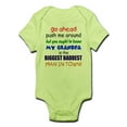 thumbnail image 1 of CafePress - Baddest Grandpa Infant Bodysuit - Baby Light Bodysuit, 1 of 1