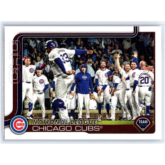 2025 Topps Chicago Cubs #60 Baseball Card