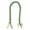 B, variant on Handmade Ribbon Rope Class Of School College High School Graduation Double Necklace Leis Congratulation Party Gifts,Bow Closure Jewelry For Women Men,Handmade Double Braided Necklace