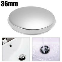 36 Mm Bathroom Basin Sink Up Drains Stopper Replacements Waste Plug Cap Easy Pop-Up Click Clack Chrome Wash Basin Sink Drainer