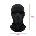 thumbnail image 4 of Windproof Thermal Face Mask for Motorcycle Biking Cycling Skiing, Winter Riding Outdoor Sports Full Head Cover Hood - Warm Anti-Haze Balaclava, Thickened Cold Weather Protection, 4 of 7