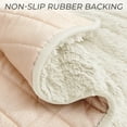 thumbnail image 3 of Aorsher Plush Recliner Slipcover, Artificial Wool Lazy Boy Chair Cover for Recliner Chairs and Furniture, Quilted Cover for Home, 3 of 10