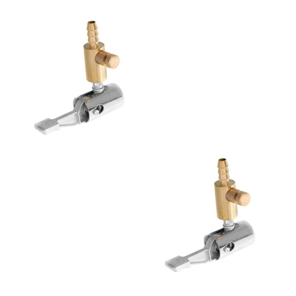 Masteelf 2pcs Air Inflator Hose Adapter Replacement Tire Air Chuck Car Air Pumps Nozzle Adapter Car Pump Accessories For Car Motorcycles Deflate