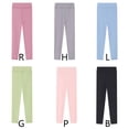 thumbnail image 3 of URMAGIC Girl's Wideband Waist Leggings High Waisted Tights Workout Yoga Skinny Pants 4-11T, 3 of 14