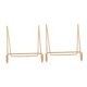 thumbnail image 3 of unbranded 2Ud Soporte Dorado Para Platos Y Con Material Duradero Y Apariencia, 3 of 4