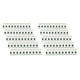 thumbnail image 2 of 2x100 Uds SMD0805 104 resistencias de chip SMD 100K Ohm 1/8W 1% 2 piezas, 2 of 8