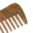 thumbnail image 4 of Peine Ancho Antiestático Del Diente Del De Pelo De Portátil, Handcrafted De Sándalo Con Restauración Sunnimix Peine de madera de dientes anchos, 4 of 7