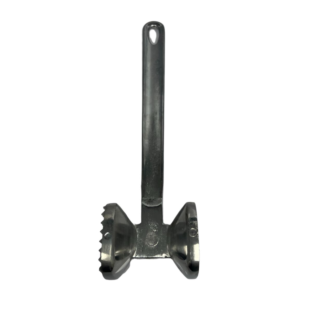 Imusa Cast Aluminum Meat Tenderizer with Durable Dual Sided Mallet