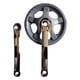 thumbnail image 2 of Juego de bielas para bicicleta, componentes de cadena de 36T para bicicleta plegable, juego de bielas cónicas cuadradas fáciles de instalar, juego de, 2 of 8