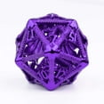 thumbnail image 5 of Cusdie Single D20 Hollow Metal Flying Dragon D&D Dice, 20 Sided DND Dice, 22MM Polyhedral Dice, for Role Playing Game MTG Pathfinde, 5 of 5