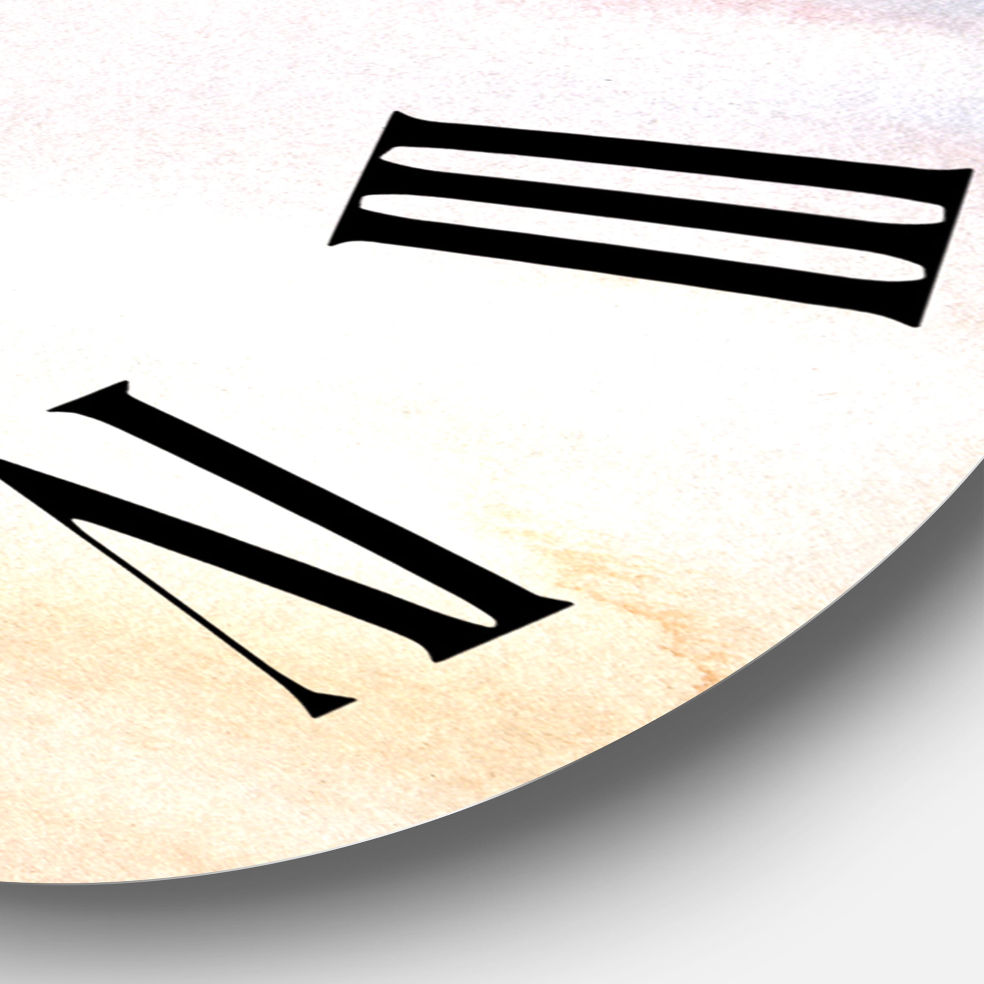 Designart 1 in Quartz Modern/Contemporary Wall Clock