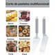 thumbnail image 4 of Pala Y Cuchillo Para Boda, Pala Para Pastel Y Cuchillo Para Pastel, Set De 2 Piezas De Acero Inoxidable Para Cortar Y Servir, Ideal Para Bodas, Cumpleaños Y Eventos Especiales, 4 of 4